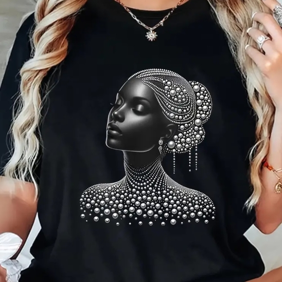 Black Top T Shirt 33.5_35.5" - Picture 2 of 3